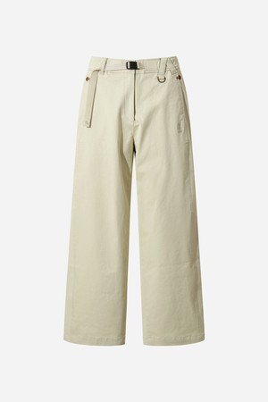 여성) 코튼 와이드 팬츠(CREAM)