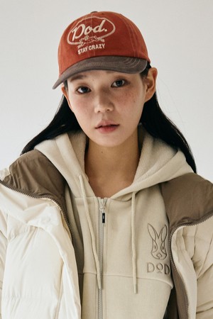 워크코튼 배색캡(D.ORANGE)