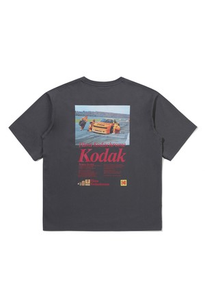 씨너리 그래픽 반팔 티셔츠 CHARCOAL