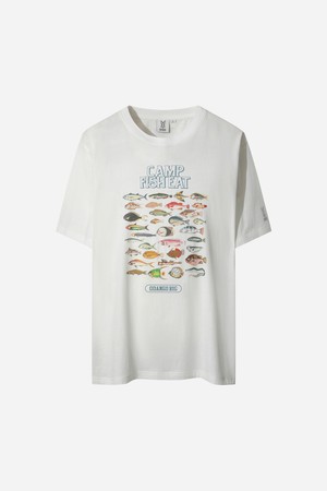 사카나 컬렉션 반팔 티셔츠 (OFF WHITE 2)