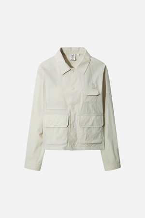 여성) 노튼 카라 자켓(IVORY)