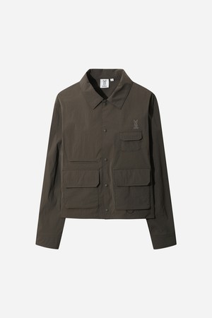 여성) 노튼 카라 자켓(BROWN)