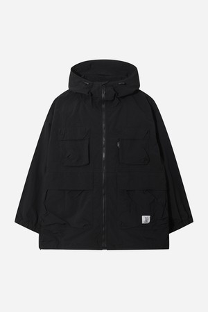 유틸리티 후드 자켓(BLACK)