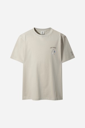 토락원 가마보코 반팔 티셔츠(BEIGE)