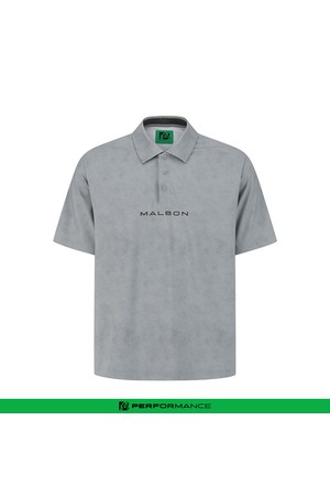 퍼포먼스 반팔 집업 티셔츠 GRAY (MAN)_GREY-a