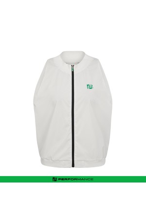 퍼포먼스 풀집업 베스트 WHITE (WOMAN)_WHITE-a