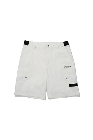 M 여름 카고 하프팬츠 WHITE (MAN)_WHITE-a