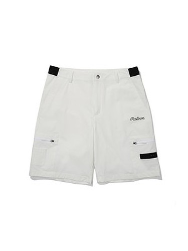 M 여름 카고 하프팬츠 WHITE (MAN)-a