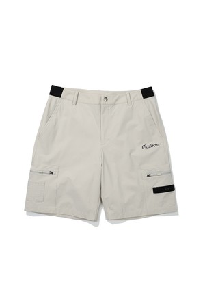 M 여름 카고 하프팬츠 GREYISH BEIGE (MAN)_BEIGE-a