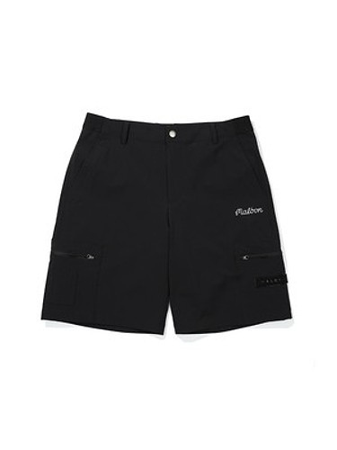 M 여름 카고 하프팬츠 BLACK (MAN)-a