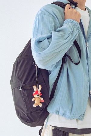 키노코 래빗 키링(TAN)