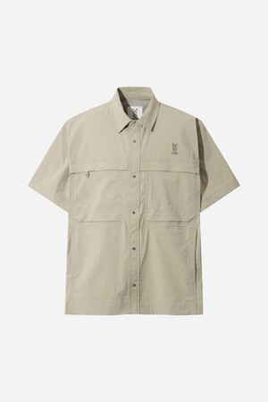 스루스루 반팔 셔츠(BEIGE)