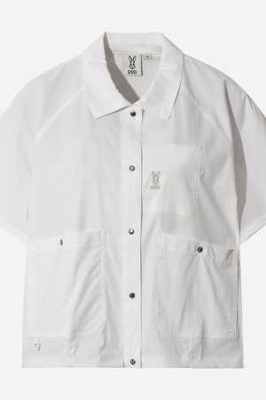 여성) 스루스루 반팔 셔츠(OFF WHITE 2)