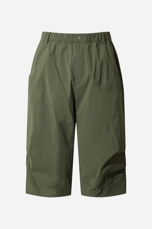 스루스루 세미오버핏 7부 팬츠(KHAKI)