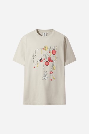 토락원 램프 반팔 티셔츠(BEIGE)