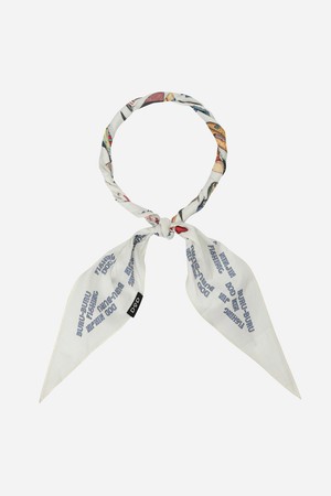 포이포이 넥 스카프(IVORY DARK)