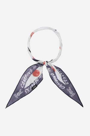 도트 키노코 넥 스카프(NAVY)