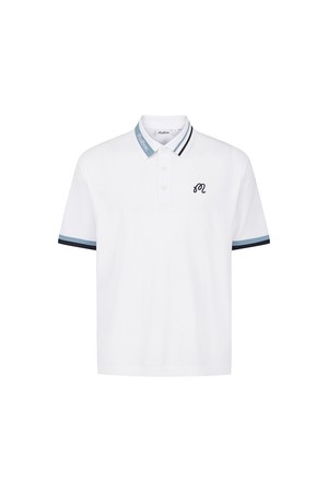 백 트리코트 하이브리드 니트 폴로 OFF WHITE (MAN)_WHITE-a