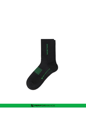퍼포먼스 메쉬 양말 BLACK_BLACK-a