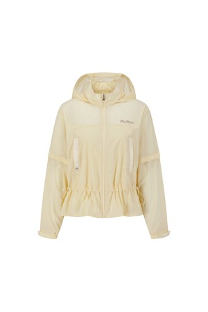 여성 후드 탈착 소매 믹스 자켓 CREAM (WOMAN)_IVORY-a