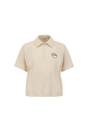 썸머 경량 카라 우븐 피스테 BEIGE (WOMAN)_BEIGE-a