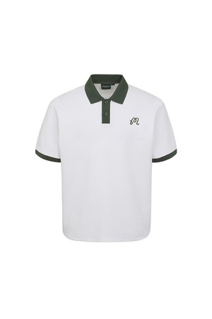 M 프리미엄 코튼 데일리핏 폴로 티셔츠 OFF WHITE (MAN)_WHITE-a