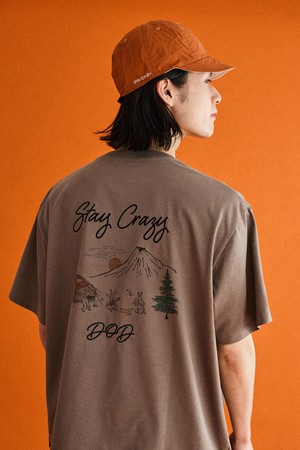 토락원 키노코 반팔 티셔츠(BROWN)