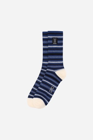멀티 스트라이프 크루삭스(NAVY PATTERN)
