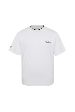 등판 버킷포인트 모크넥 티셔츠 OFF WHITE (MAN)_WHITE-a