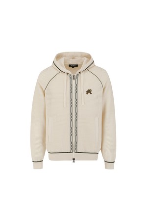 체인케이블패턴 메쉬조직 크로셰 후드집업 CREAM_IVORY-a
