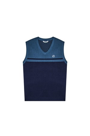 [Bettinardi] 니트 베스트 NAVY (MAN)_NAVY-a