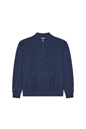 [Bettinardi] 쿼터 집업 스웨터 NAVY (MAN)_NAVY-a
