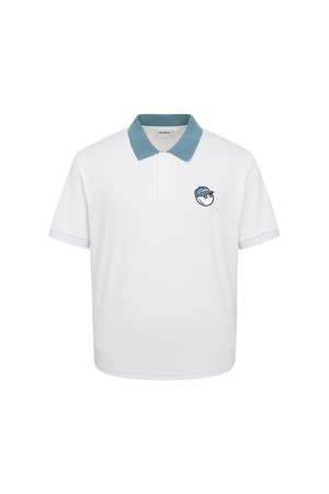 등 니트 하이브리드 폴로 셔츠 OFF WHITE (MAN)_WHITE-a