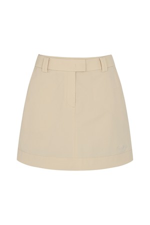 캐주얼 H라인 스커트 BEIGE (WOMAN)_BEIGE-a