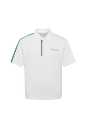 백 트리코트 하이브리드 니트 폴로 OFF WHITE (MAN)_WHITE-a
