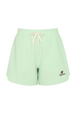 썸머 테리 밴딩 하프팬츠 MINT GREEN (WOMAN)_GREEN-a