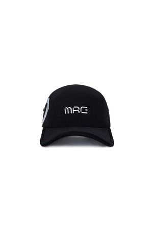 [더카트 단독] [Malbon Run Club] MRC 5패널 캠퍼 햇 BLACK_BLACK-a