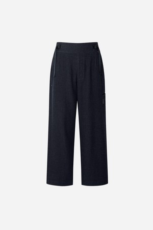벨티드 벌룬 와이드핏 팬츠(NAVY)