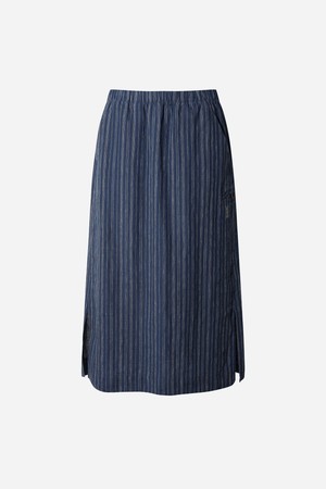 여성) 마사 스트라이프 스커트(BLUE)