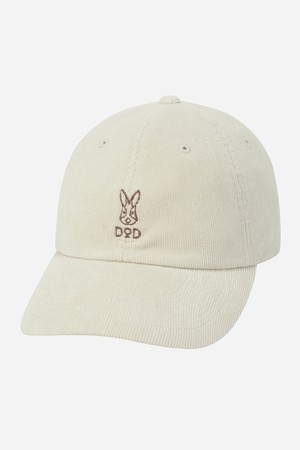 코듀로이 볼캡(IVORY DARK)
