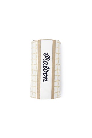 [더카트 단독] [MALBON X BALLANTINES] 드라이버 커버 IVORY_IVORY-a