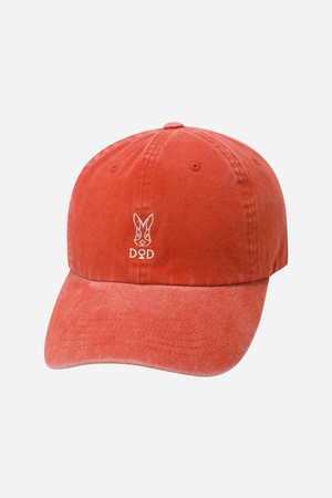 코튼 워싱 볼캡(D.ORANGE)