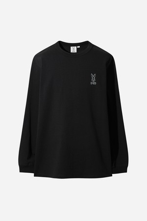 래빗 긴팔티셔츠(BLACK)