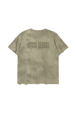 W) 더스크 그래픽 숏슬리브 BEIGE
