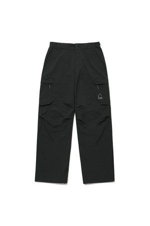 어바인 카고 팬츠(세미와이드핏) BLACK