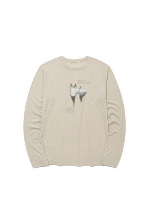 시에라 울 일루전 롱슬리브 LIGHT BEIGE