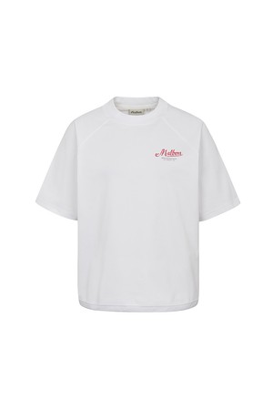 여성 루즈핏 그래픽 라운드 티셔츠 OFF WHITE (WOMAN)