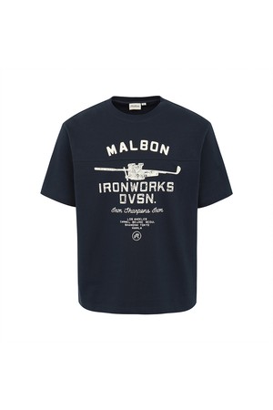 아이언웍스 빈티지 라운드 티셔츠 NAVY (MAN)