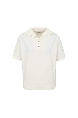 변형 에리 블루종 반팔 OFF WHITE (WOMAN)