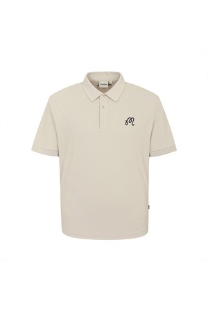 XERO 피케 폴로 티셔츠 BEIGE (MAN)_BEIGE-a